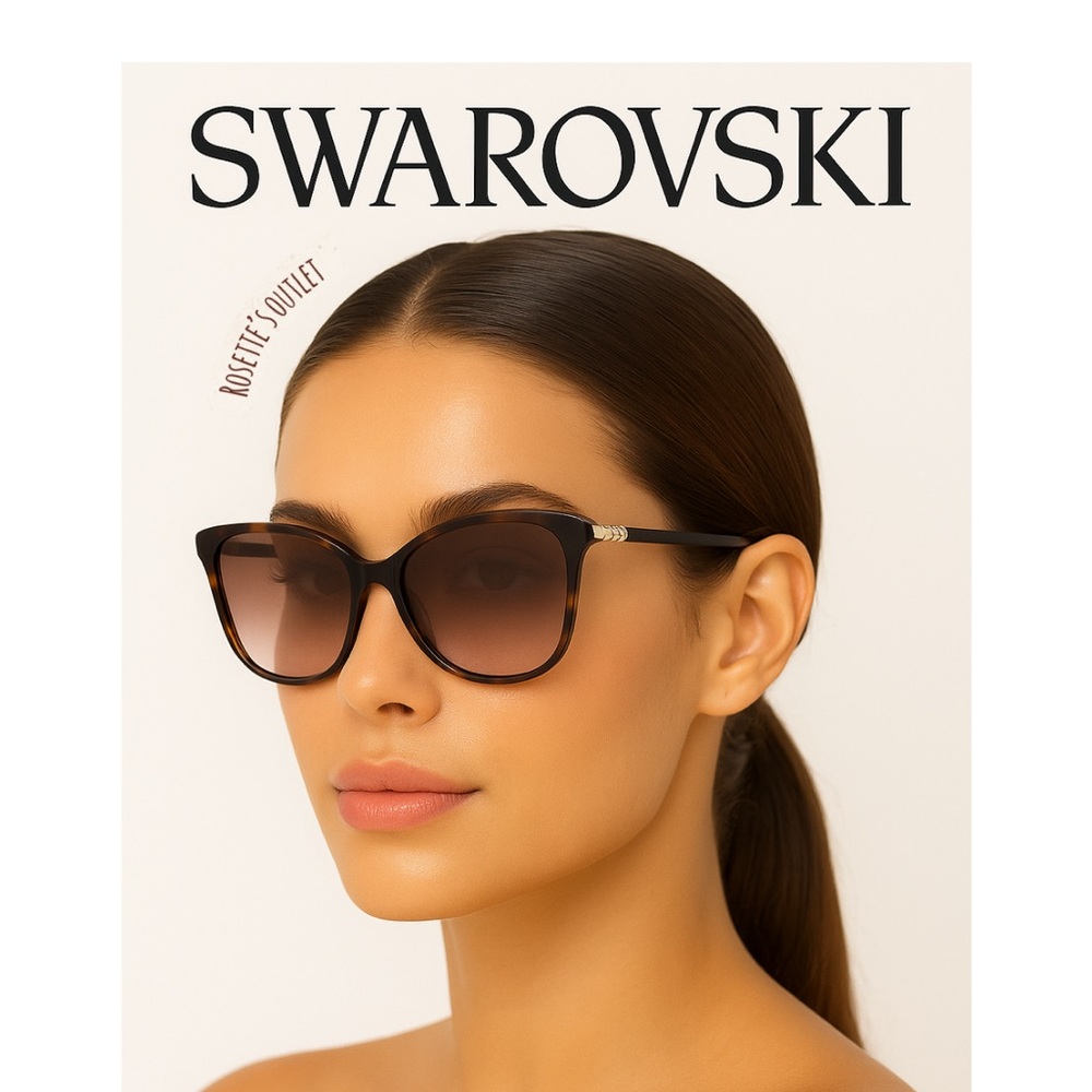 Swarovski Chic Brown Sunglasses